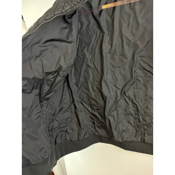 The North Face Quilted Jacket Black L Diamond Pattern Puffer Jacket Gorpcore - Picture 9 of 13